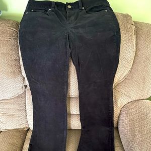 J Crew - Women’s Black Corduroy pants - Size 31S
